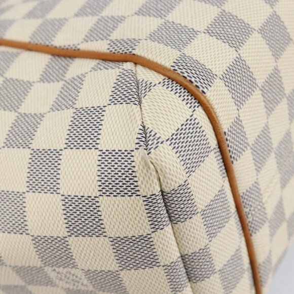 LOUIS VUITTON Damier Azur Totally PM Tote Bag N41280 LV Auth 128912A - Picture 4 of 16